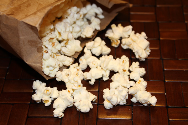 Gourmet Homemade Microwave Popcorn