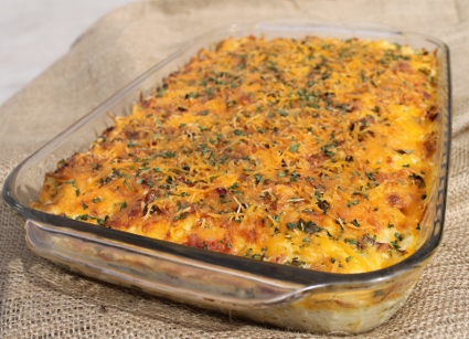 meat lover's hashbrown casserole