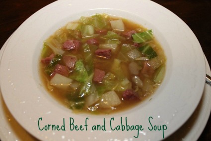 Corned Beef and Cabbage Soup recipe