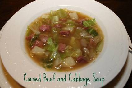 Corned Beef and Cabbage Soup