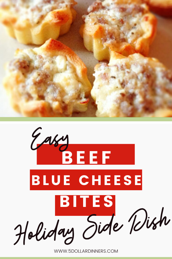 beef and blue cheese bites