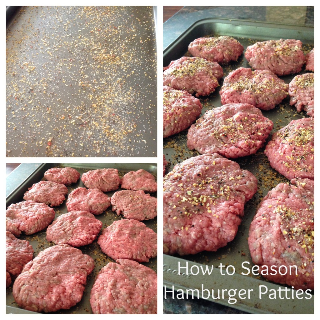 How to Season Hamburgers