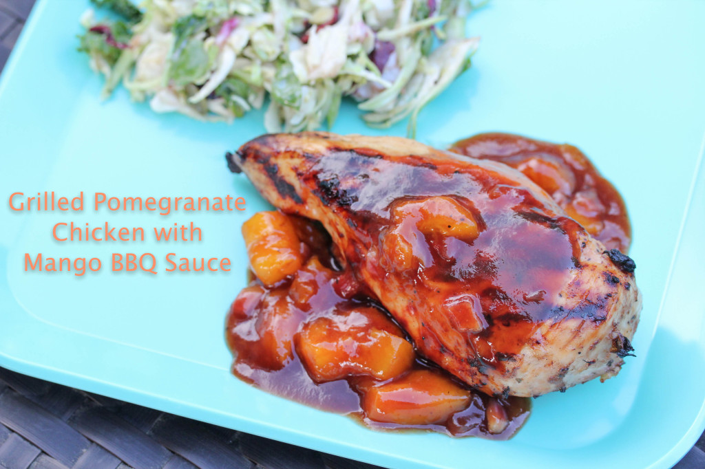 Pomegranate Chicken Mango BBQ