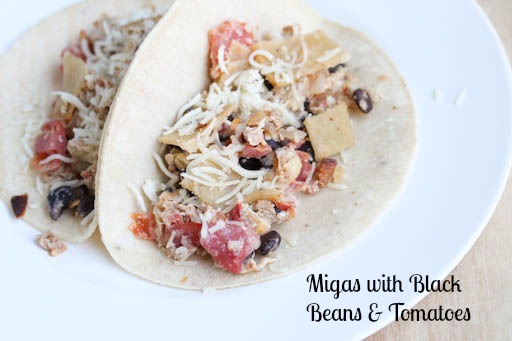 Black Bean & Tomato Migas