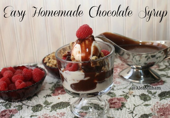 Homemade Chocolate Syrup Recipe