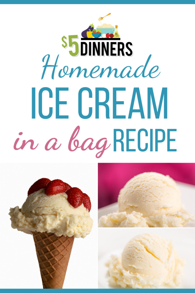 Homemade Ice Cream in a Bag Recipe