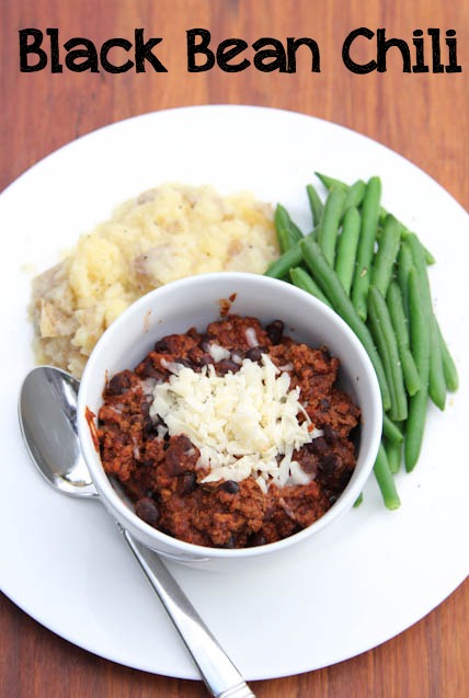 Black Bean Chili Recipe 5DollarDinners.com