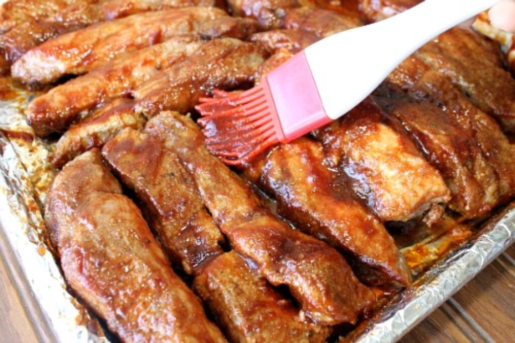 How to Broil Ribs and Homemade BBQ Sauce Recipe 5 Dinners