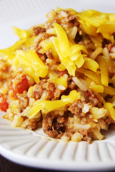 Cheeseburger Rice | 5DollarDinners.com