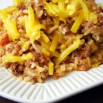 cheeseburger rice