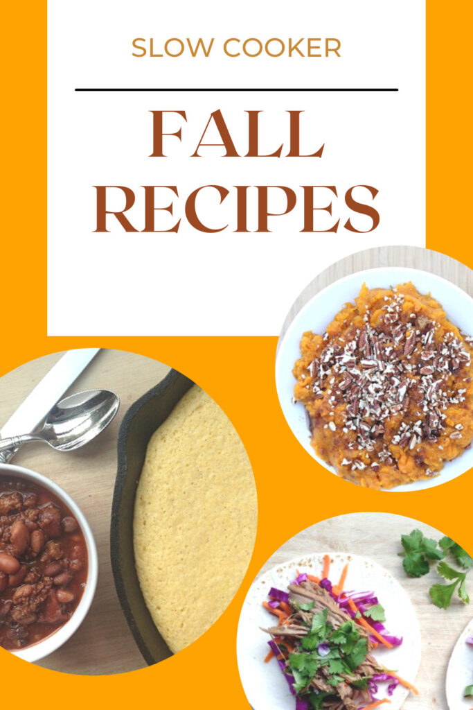 fall comfort meals for the slow cooker