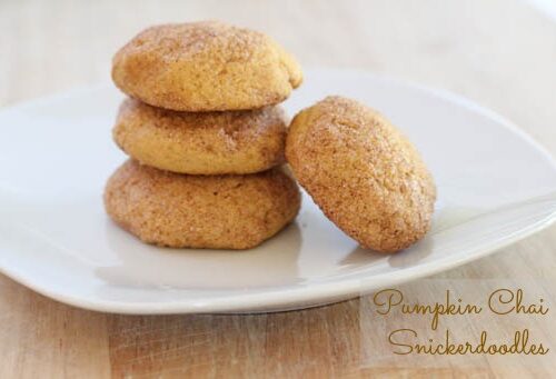 Pumpkin Chai Snickerdoodle Cookies - $5 Dinners