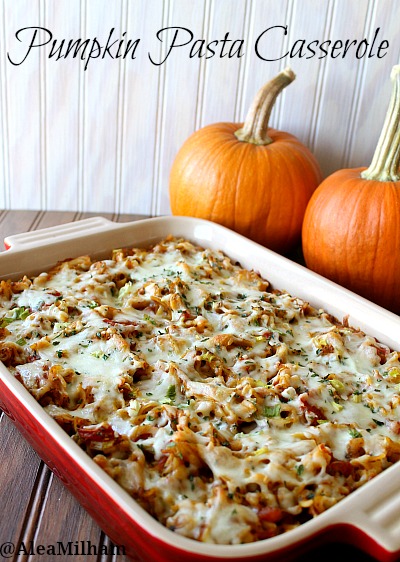 Pumpkin Pasta Casserole Recipe