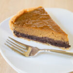 pumpkin double cheesecake pie