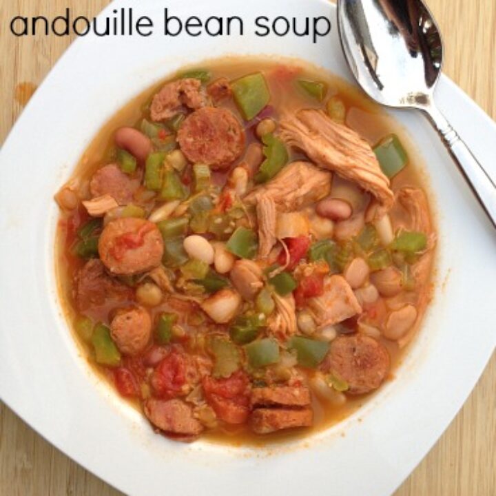 Cajun Turkey & Andouille 15 Bean Soup 5 Dinners Budget Recipes, Meal Plans, Freezer Meals