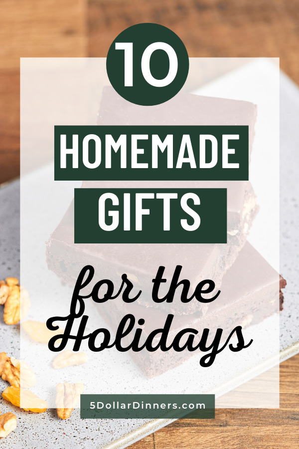 homemade holiday gift ideas