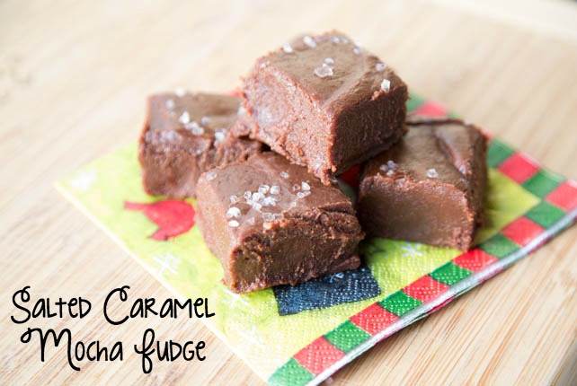 Salted Caramel Mocha Fudge on 5DollarDinners.com 1