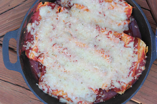 Cast Iron Chicken Enchiladas Recipe