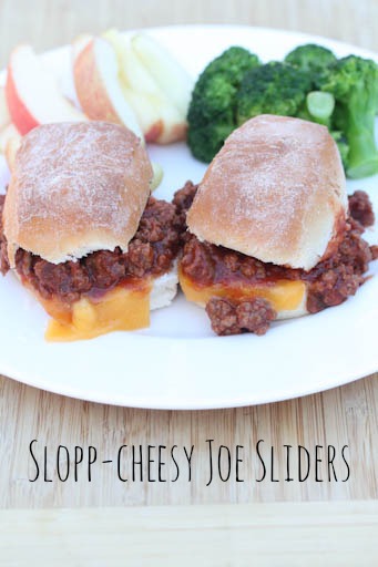 Slopp-Cheesy Joe Sliders Recipe