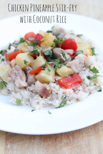 Chicken Pineapple Stirfry