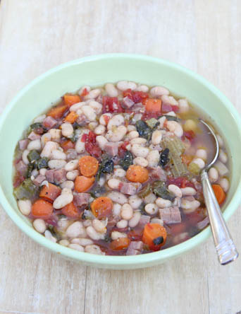 Spicy Eastern Ham & Beans