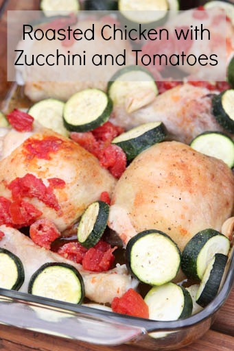 Roasted Chicken with Zucchini Recipe