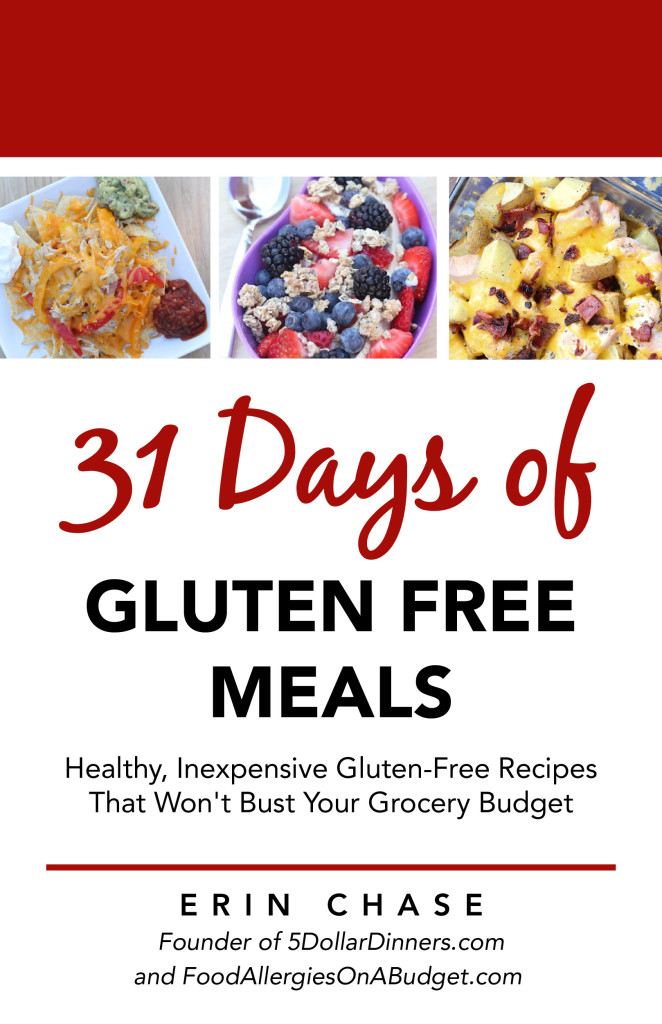 31 Days of Gluten Free Meals E-Cookbook - Only $1.99