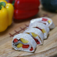 Turkey and Pepper Pinwheels