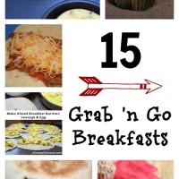 15 Grab n Go Breakfast Ideas | 5DollarDinners.com
