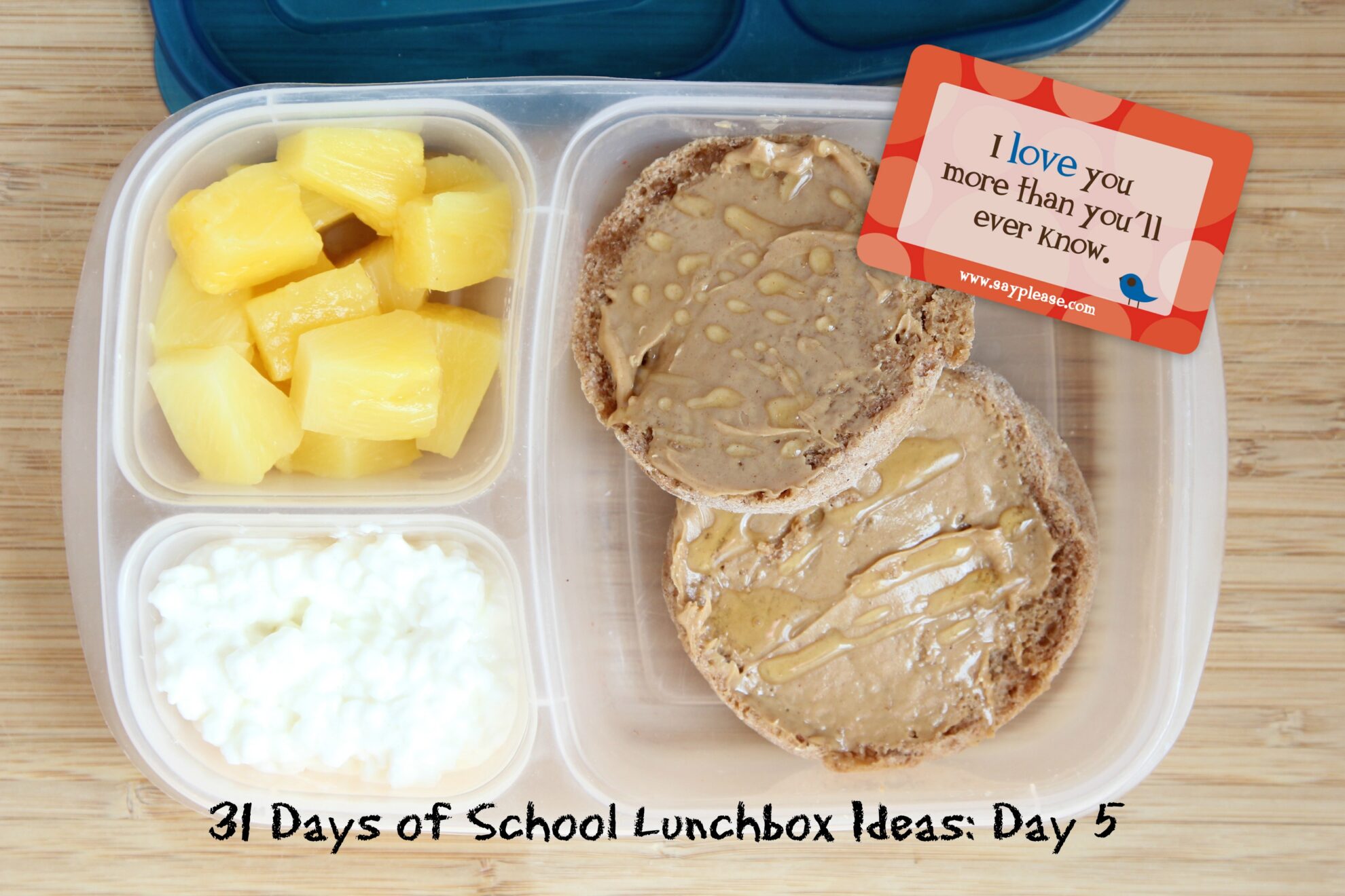 31 Days of School Lunchbox Ideas