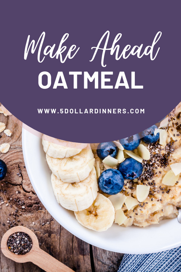 make ahead oatmeal