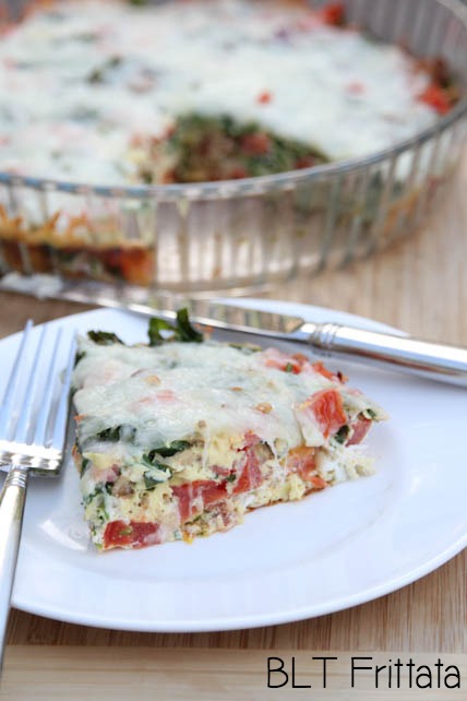 BLT Frittata Recipe on 5DollarDinners.com