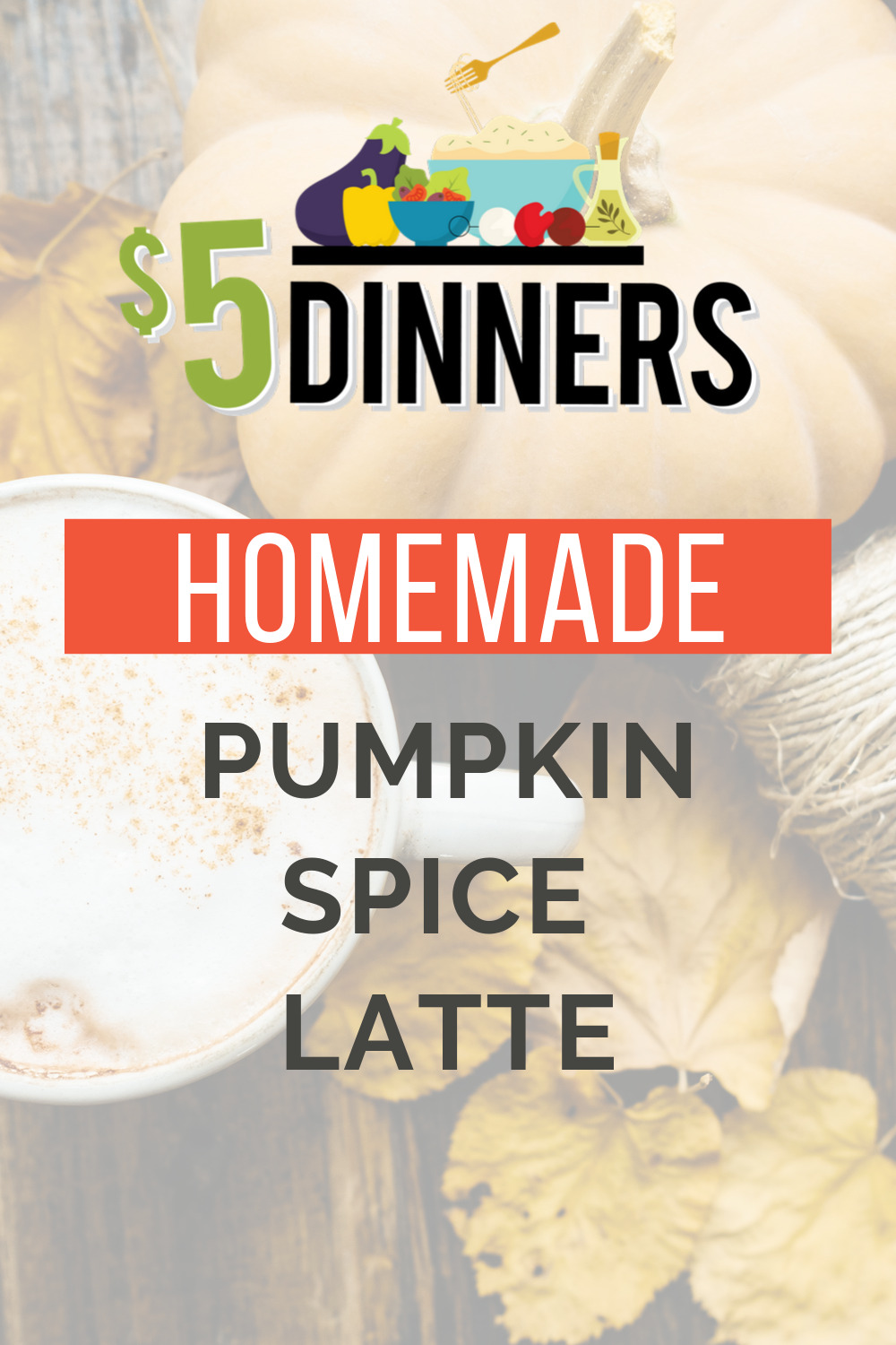 homemade pumpkin spice latte recipe