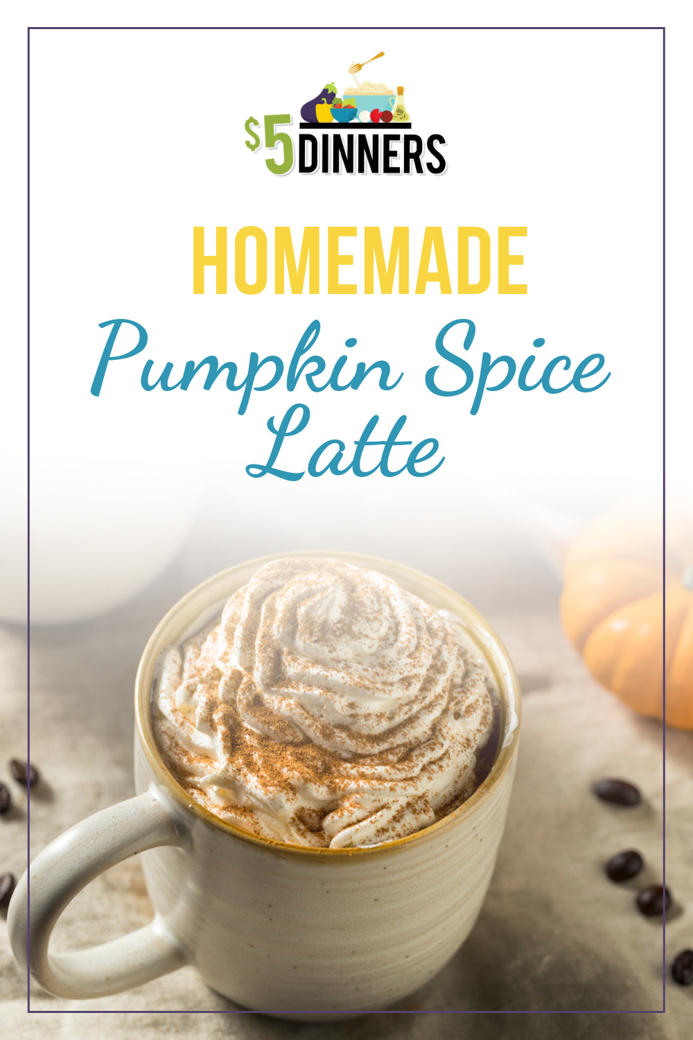 homemade pumpkin spice latte recipe