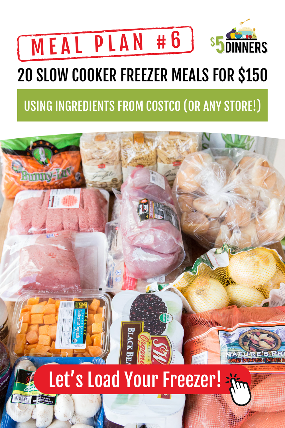 Slow Cooker Freezer Meal Plans | Slow Cooker Meal Plans