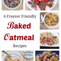 6 Freezer Friendly Baked Oatmeal Recipes | 5DollarDinners.com