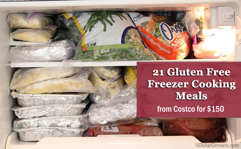 Gluten-Free Freezer Meals - A Plan and Shopping Lists