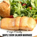 Maple Dijon Salmon Marinade Recipe on 5DollarDinners.com