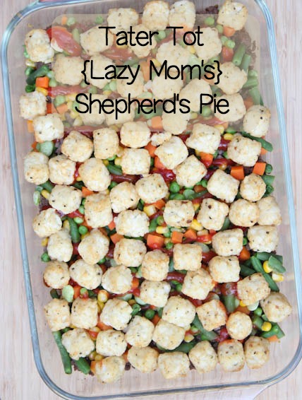 Tater Tot Shepherd's Pie on 5DollarDinners.com