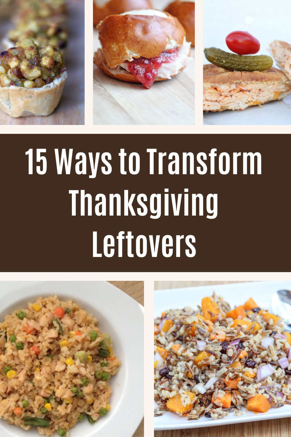 15 façons de transformer les restes de Thanksgiving