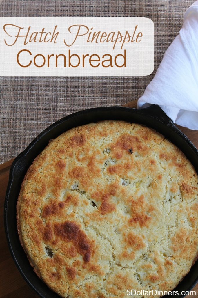 Hatch Pineapple Cornbread
