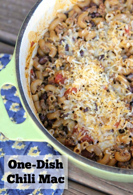 One-Dish Chili Mac Recipe on 5DollarDinners.com