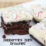peppermint bark brownies