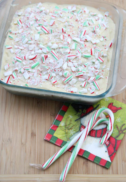 Peppermint Bark Brownies