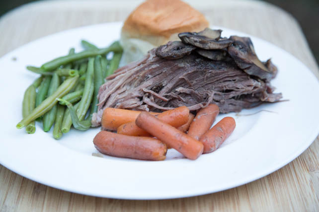 Slow Cooker Beef Roast with Mushrooms Recipe