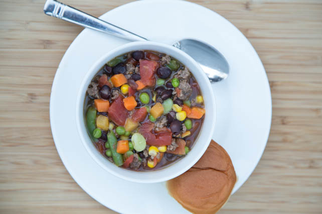 Slow Cooker Beef & Vegetable Soup