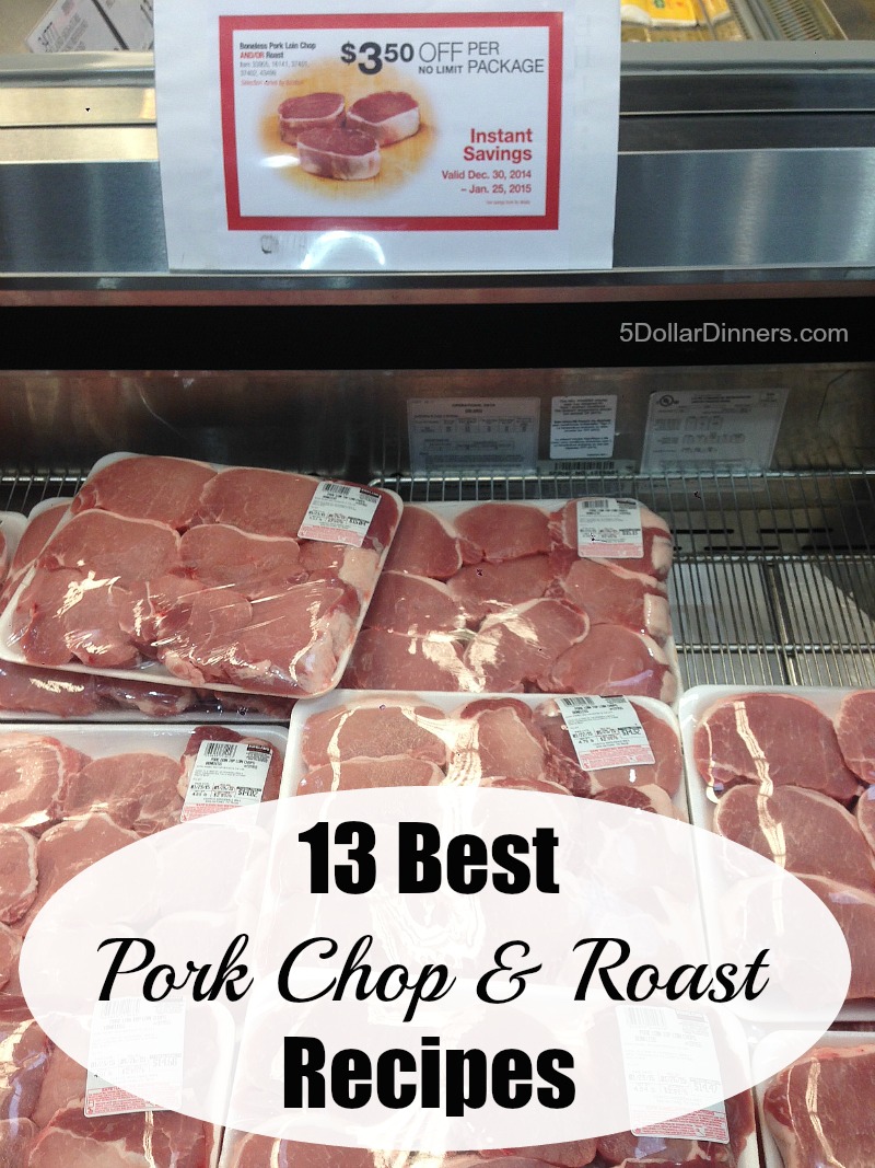 13 Best Pork Chop & Roast Recipes | 5DollarDinners.com