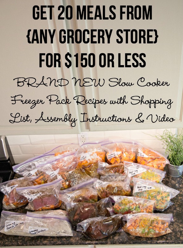 20 Meals for $150 at Any Grocery Store