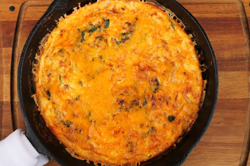 Breakfast Chorizo Frittata | 5DollarDinners.com