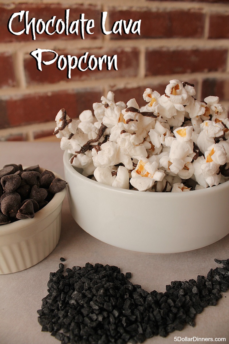 Chocolate Lava Popcorn | 5DollarDinners.com